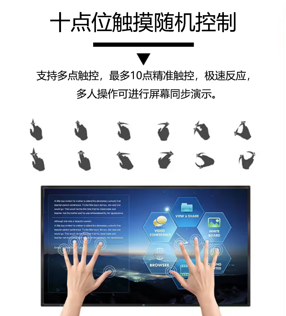智能led觸控會議一體機(jī)詳情-凰津光電